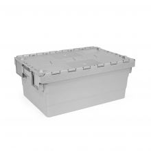 Begra Distributionsbox, Transportbox 600x400x250 mm (lxbxh) grau