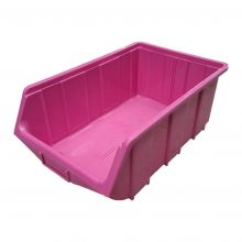 Gebruikte Begra kunststof stapelbak type 1 515x330x200 mm (lxbxh) roze