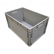 Gebrauchte Lagerbehälter, Stapelbehälter TBA 600x400x320 mm (lxbxh) grau