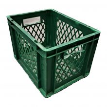 Gebruikte stapelbare transportkrat TK2 400x300x270 mm (lxbxh) groen