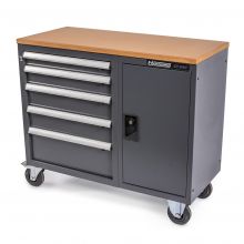 Werkzeugwagen mit 5 Schubladen 900x1010x45 mm (hxbxt) anthrazit