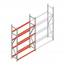 Reifenregal Weitspann AR 2500x1610x500mm (hxbxt) 4 Ebenen Anfangsregal