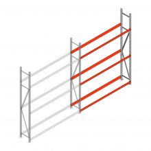 Reifenregal Weitspann AR 2500x2010x400mm (hxbxt) 3 Ebenen Anbauregal
