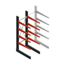 Medium Kragarmregal BR einseitig 2500x750x1000mm (HxBxT) 4 Ebenen Grundregal 175/Arm