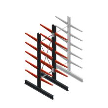 Medium Kragarmregal BR einseitig 2500x750x600mm (hxbxt) 5 Ebenen Anfangsregal