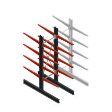 Medium Kragarmregal BR einseitig 2500x750x800mm (hxbxt) 4 Ebenen Anfangsregal