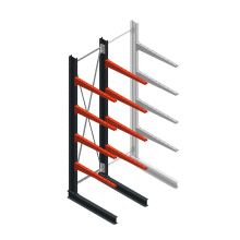 Medium Kragarmregal BR einseitig 3000x750x1000 mm (HxBxT) 4 Ebenen Grundregal 175/Arm
