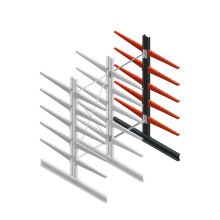 Medium Kragarmregal BR einseitig 2500x1000x800 mm (HxBxT) 5 Ebenen Anbauregal 220/arm
