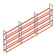 Vorteilsreihe Reifenregal Weitspann AR 2500x6230x400 mm (HxBxT) 3 Ebenen