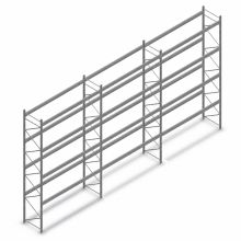 Vorteilsreihe gebrauchtes Stow Palettenregal 5500x11200x1100 mm (HxBxT) 4 Ebenen