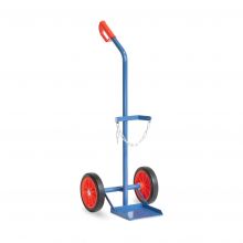 Gasflaschenwagen 100 kg für 1 Gasflasche à 20, 40 oder 50 Liter mit Gummirädern