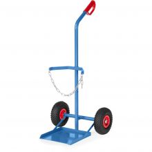 Gasflaschenwagen 100 kg für 1 Propangasflasche à 33 Liter mit Luftreifen