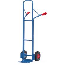 Stahl-Sackkarre 300 kg 1600 mm mit Luftreifen