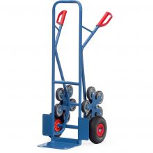 Treppen-Sackkarre 200 kg 1300 mm mit 2 fünfarmigen Radsternen
