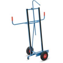 Plattenwagen 350 kg 1460 mm mit Luftreifen, Profilgummi und Fallsicherung
