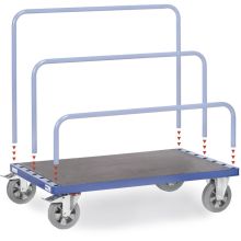 Plattenwagen 1200 kg ohne Einsteckbügel mit Ladefläche 1200x800 mm (LxB)