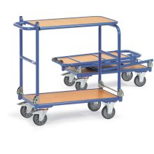 Klappbarer Tischwagen 250 kg mit 2 Schiebegriffen 720x450