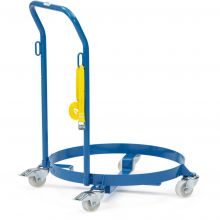 Fassroller 250 kg Durchmesser 610 mm mit Schiebegriff