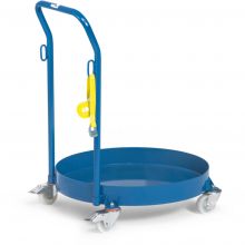 Fassroller 250 kg Durchmesser 630 mm mit Schiebegriff