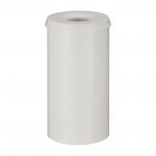 Flammenlöschender Abfallbehälter 50 Liter grau