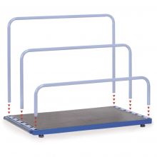 Plattenständer 1200 kg mit Ladefläche 1200x800 mm (lxb)