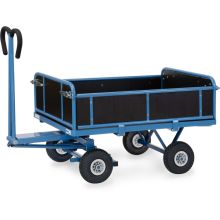 Handwagen mit Holzwänden 1200x800x1130 mm (HxBxT) 750 kg