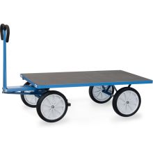 Handwagen mit Ladefläche 1600x900 mm 1000 kg mit Rollen aus Vollgummi