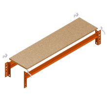 Ebene AR Weitspannregal 1610x400mm (BxT)
