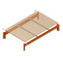 Ebene AR Weitspannregal 1610x1000mm (HxBxT)