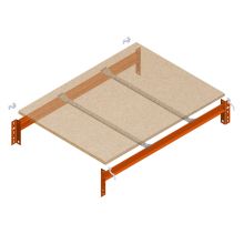 Ebene AR Weitspannregal 1610x1200mm (BxT)