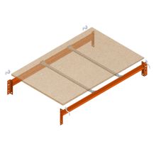 Ebene AR Weitspannregal 1850x1200mm (BxT)