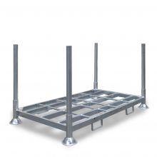 Stapelregal, doppeltes Stapelrack inklusive vier Anker von 1000 mm 2025x1180x830 mm (lxbxh) feuerverzinkt