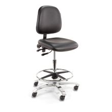 Score Werkstuhl Ergo Line 2302 mit Rollen und Fußring 60-85cm