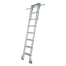 Stellingladder Krause verrijdbaar 1x7 sporten 900mm