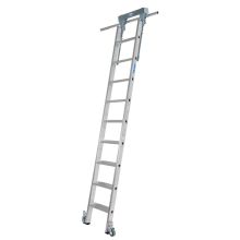 Stellingladder Krause verrijdbaar 1x9 sporten 1400mm