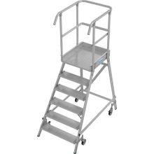 Plattformtreppe Krause einseitig 6 Stufen 1450mm