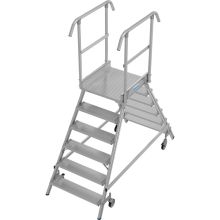 Plattformtreppe Krause doppelt 2x6 Stufen 1450mm