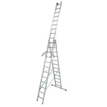 Reformleiter Krause 3x12 Sprossen 7300 mm