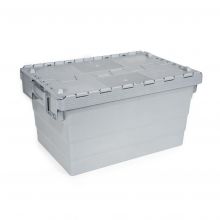 Begra Distributionsbehälter, Transportbehälter 600x400x320 mm (lxbxh) grau