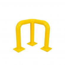 Eckschutz 490x490x500mm Ø76mm Gelb