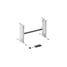 Elektrisch verstellbarer Werkbankrahmen 675-1075 mm Höhe, 400 kg, Blattlänge 1020-2100 mm