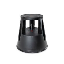 Auftritthocker schwarz 410 mm (H)