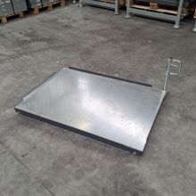 Gebrauchte Treklade für den Boden 1200x800 mm 800kg Antrazit