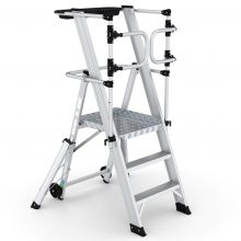 Lagertreppe Wixor klappbar extra sicher 3 Stufen