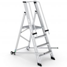 Klappbare Lagertreppe Wixor 4 Stufen