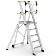 Lagerleiter Wixor klappbar extra sicher 5 Stufen