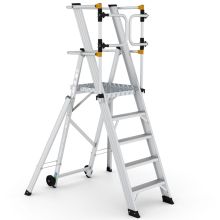 Lagertreppe Wixor klappbar extra sicher 5 Stufen