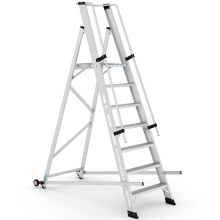 Klappbare Lagertreppe Wixor 7 Stufen