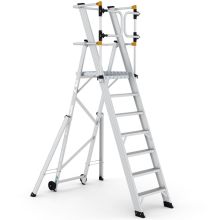 Lagerleiter Wixor klappbar extra sicher 7 Stufen
