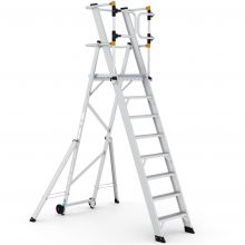 Lagertreppe Wixor klappbar extra sicher 8 Stufen